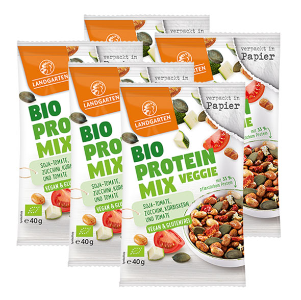5er-Pack Landgarten Bio Protein Mix - Veggie