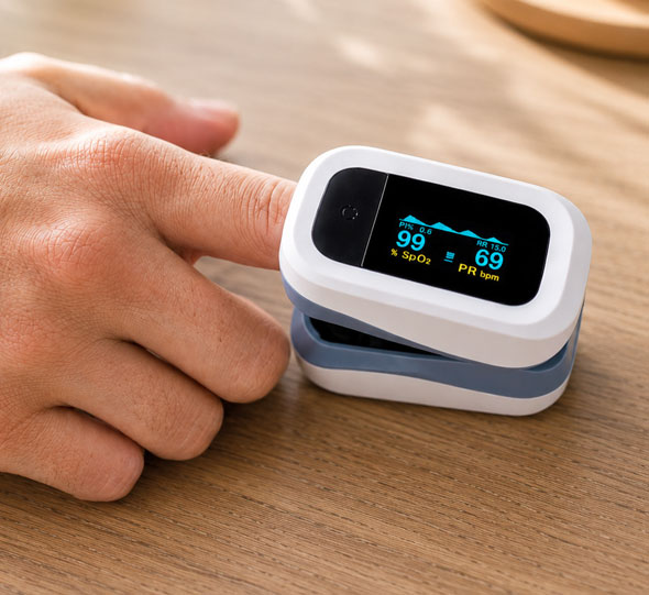 Puls-Oximeter mit Akku