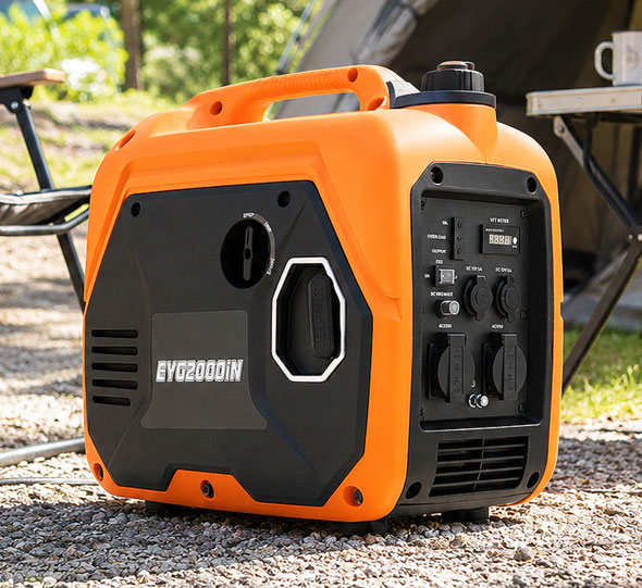 Notstromgenerator 2100 Watt mit Digital Display