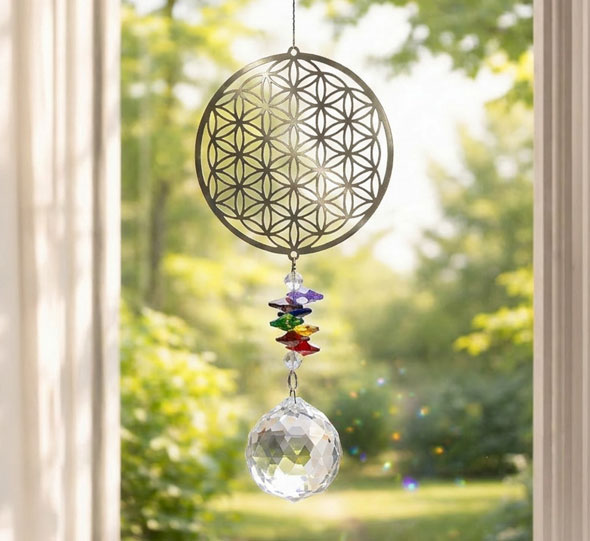 Magic Kristall Windspiel