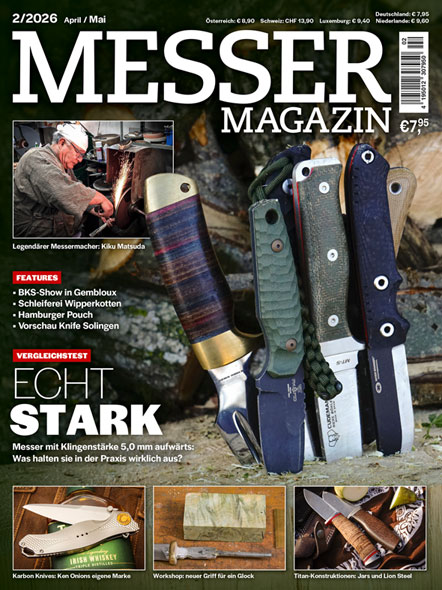 Messer Magazin Ausgabe 2/2026 April/Mai