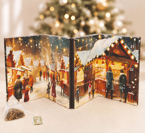 Floragold Tee-Adventskalender Booklet