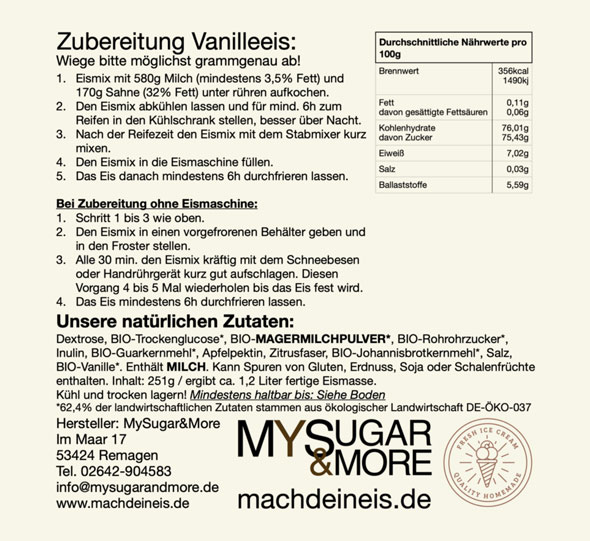 Eismischung f�r cremigen Eisgenuss01