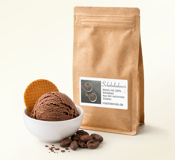 Eismischung f�r cremigen Eisgenuss