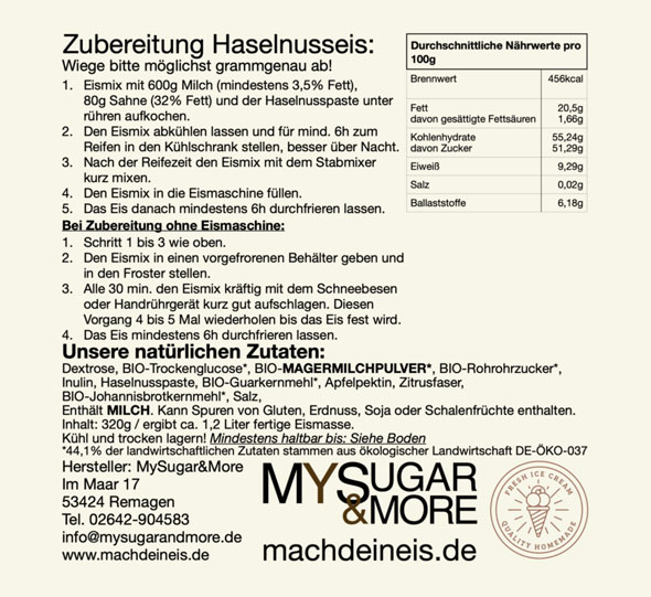 Eismischung f�r cremigen Eisgenuss01