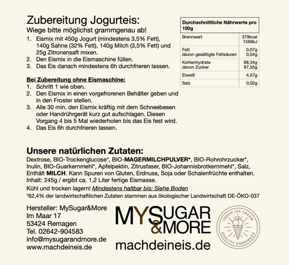 Eismischung f�r cremigen Eisgenuss01