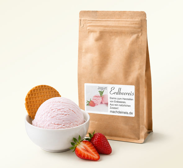 Eismischung f�r cremigen Eisgenuss