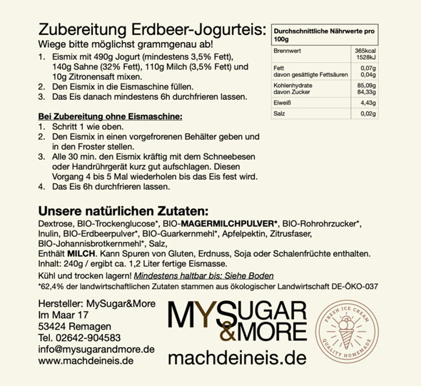 Eismischung f�r cremigen Eisgenuss01
