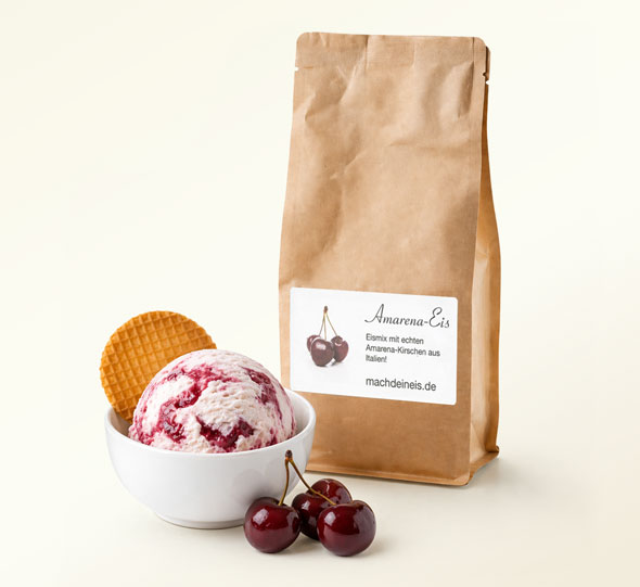 Eismischung f�r cremigen Eisgenuss