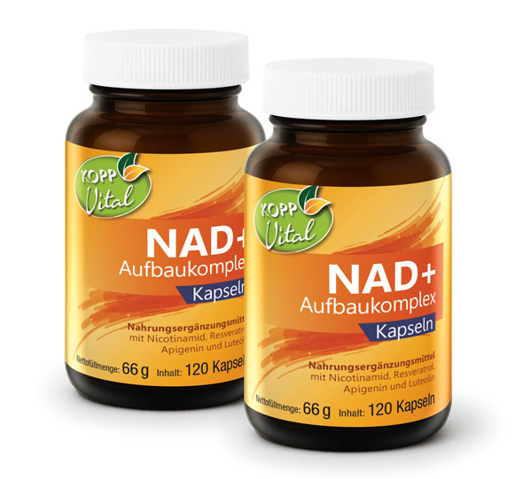 Kopp Vital� NAD+ Aufbaukomplex / 200 mg / 120 Kapseln