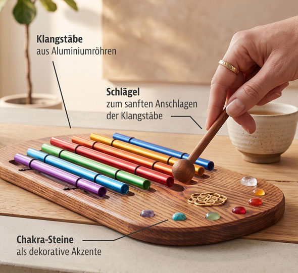 Xylophon �Chakra Rainbow�01