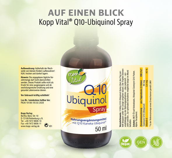 Kopp Vital� Q10-Ubiquinol Spray / 30 mg / 50 ml02