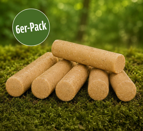 6er-Pack Meisenstangen mit Insekten