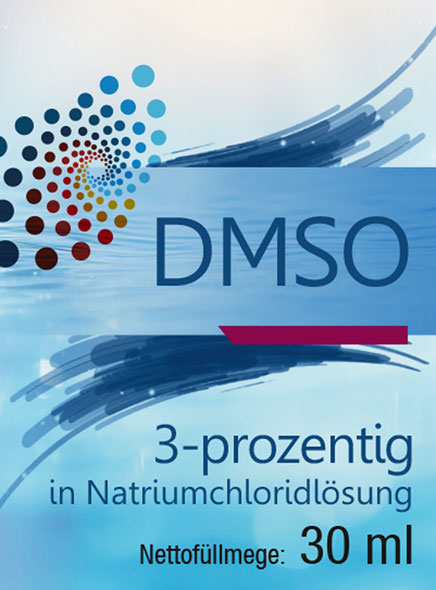 DMSO 3-prozentig in Natriumchloridl�sung 30 ml / 99,9% rein / Ph. Eur. / Pipettenflasche01
