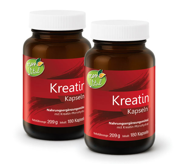  Kopp Vital� Kreatin Kapseln / 1000&nbsp;mg / 180&nbsp;Kapseln 