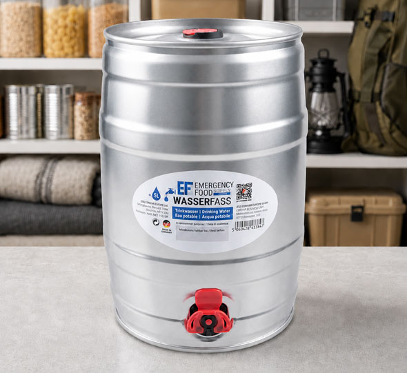 Trinkwasser-Reservefass 5 l f�r Krisenvorsorge