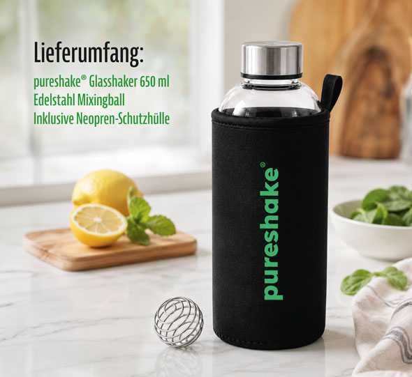 pureshake� Glasshaker 650 ml05