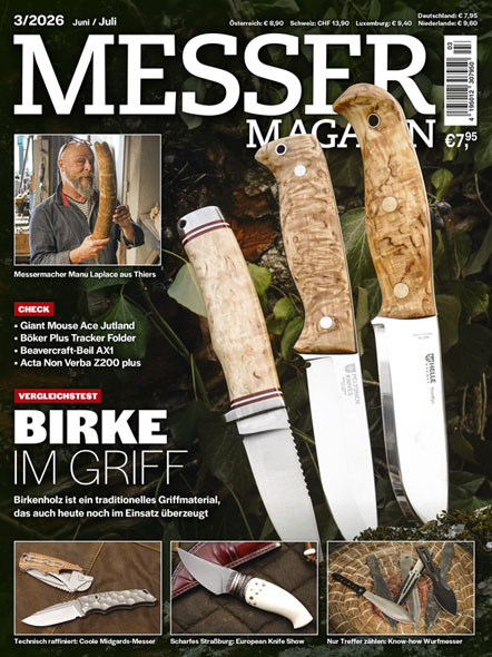 Messer Magazin Ausgabe 3/2026 Juni/Juli