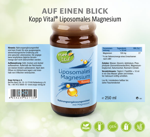 Kopp Vital� Liposomales Magnesium / 100 mg / 250 ml03