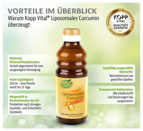 Kopp Vital� Liposomales Curcumin / 200 mg / 250 ml02