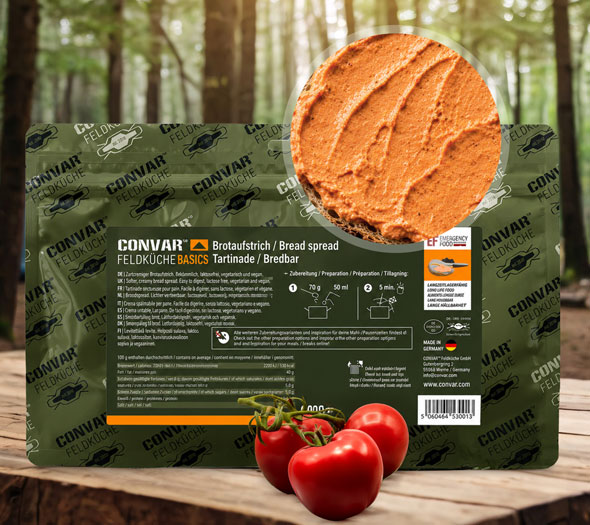 CONVAR Feldküche Basics Brotaufstrich Tomatencreme