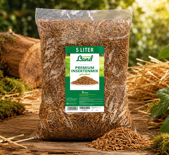 Insektenmix f�r Heim- und Wildtiere