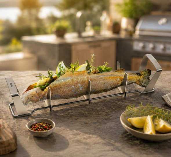 GEFU BBQ Fischhalter