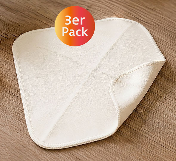 3er-Pack Uni Sapon Holzpflegetuch