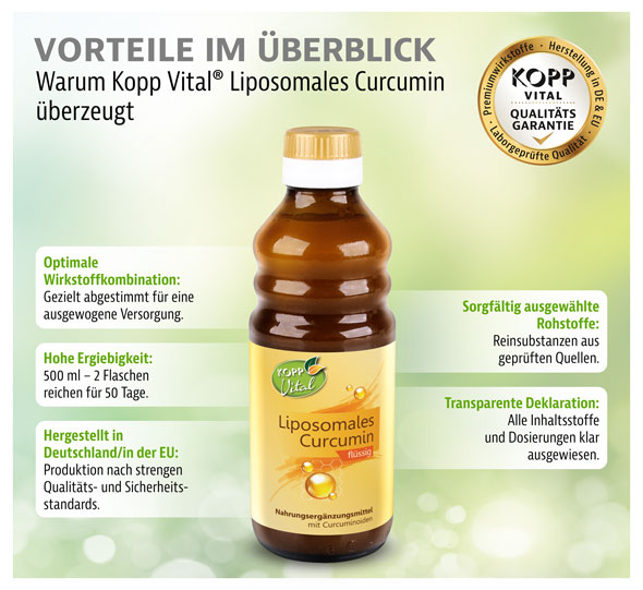 Kopp Vital� Liposomales Curcumin / 200 mg / 250 ml02