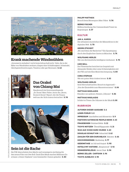 Tichys Einblick Ausgabe 08/202602