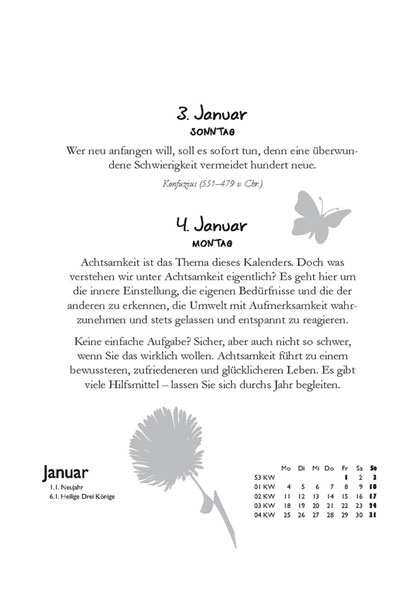 Achtsamkeitskalender 202702