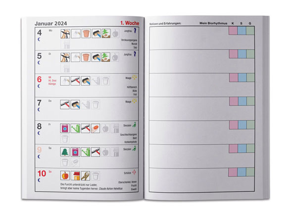 Das Mondjahr 2027 - Der farbige Taschenkalender01