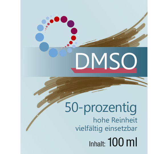 Kopp DMSO 50-prozentig 100 ml / 99,9 % rein / Ph. Eur. / Pipettenflasche01