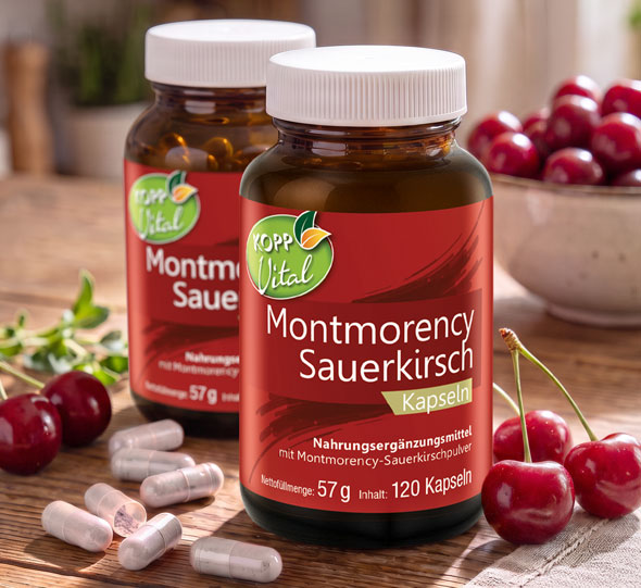 Kopp Vital� Montmorency Sauerkirsch / 120 Kapseln