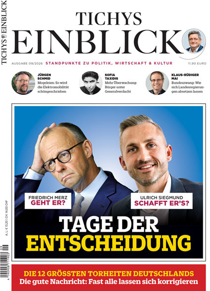Tichys Einblick Ausgabe 09/2026