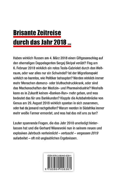 verheimlicht, vertuscht, vergessen 2019 - M�ngelartikel01