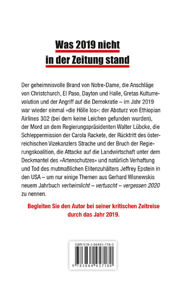 verheimlicht, vertuscht, vergessen 2020 - M�ngelartikel01