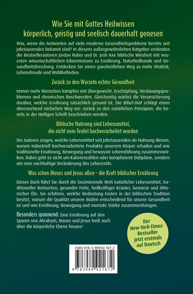 Bibel-Di�t - Das vergessene Gesundheitswissen der Heiligen Schrift01