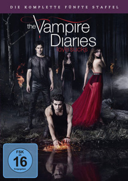 The Vampire Diaries. Staffel.5, 5 DVDs