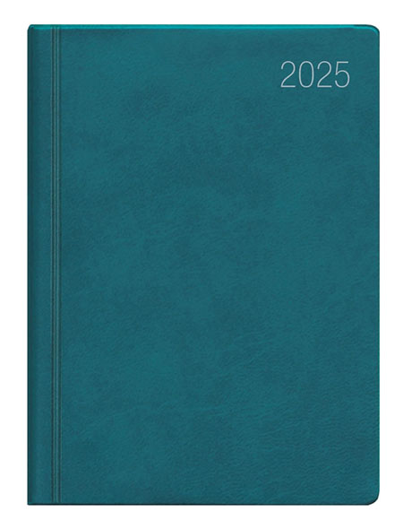 Zettler - Taschenkalender 2025 trkis - Mngelartikel