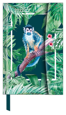 Jungle 2022 - Diary - Buchkalender - Taschenkalender - 10x15