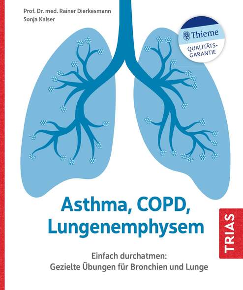 Asthma, COPD, Lungenemphysem, Dierkesmann, Asthma, COPD, A4, print